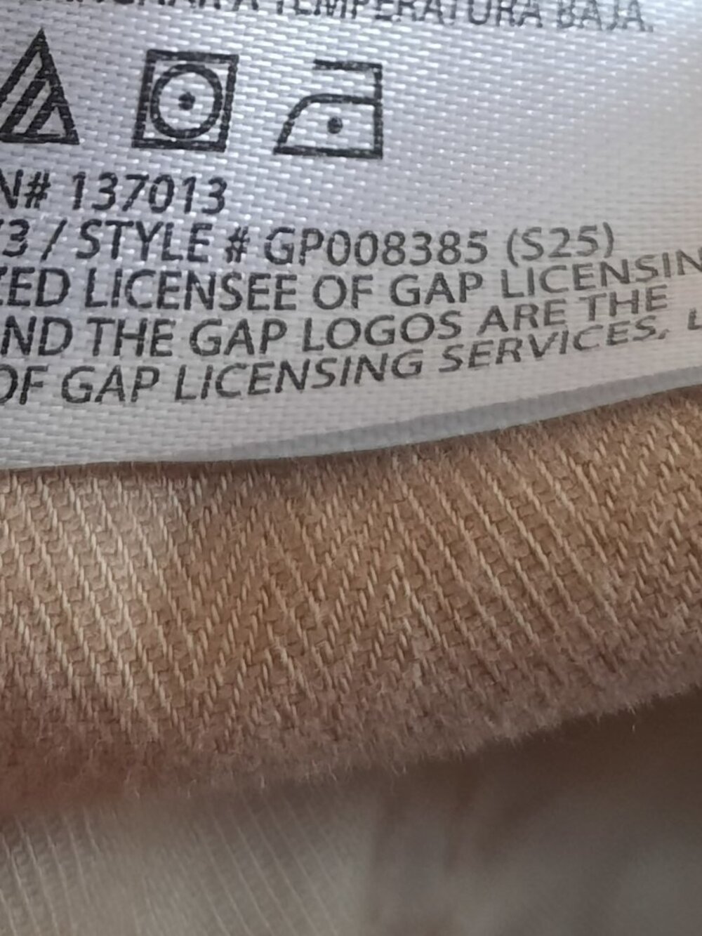 GAP Men's XXL Khaki Tan Drawstring Shorts Stretch Cotton Casual Preppy Classic - Picture 5 of 10